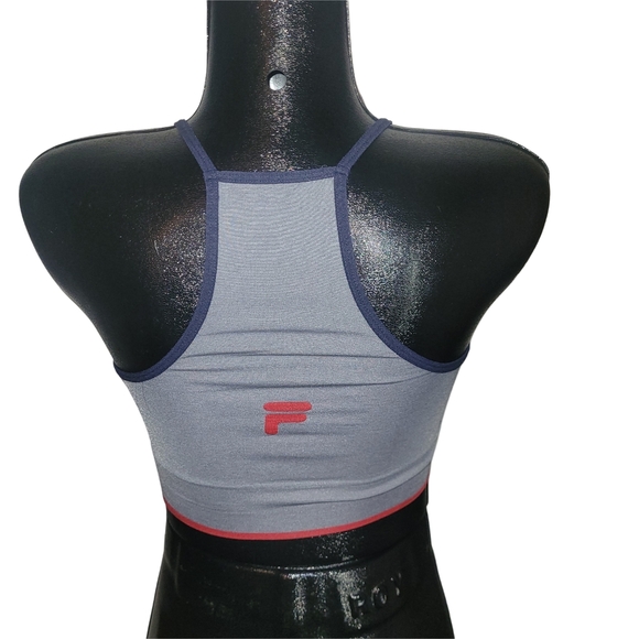 Fila Women's Gray Sports Bra S - Picture 3 of 3